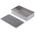 RS PRO Silver Die Cast Aluminium Enclosure, Silver Lid, 114.5 x 63.6 x 30.3mm