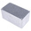 RS PRO Silver Die Cast Aluminium Enclosure, Silver Lid, 114.4 x 63.7 x 55.1mm