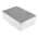 RS PRO Silver Die Cast Aluminium Enclosure, Silver Lid, 171.9 x 120.9 x 55mm