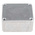 RS PRO Silver Die Cast Aluminium Enclosure, Silver Lid, 60 x 54.9 x 30mm