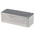 RS PRO Silver Die Cast Aluminium Enclosure, IP66, Silver Lid, 89.1 x 35 x 30.3mm