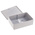RS PRO Grey Die Cast Aluminium Enclosure, Grey Lid, 171.9 x 120.9 x 55mm