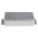 RS PRO Silver Die Cast Aluminium Enclosure, Flanged, Silver Lid, 139.7 x 63.8 x 30mm