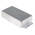 RS PRO Silver Die Cast Aluminium Enclosure, Flanged, Silver Lid, 139.7 x 63.8 x 30mm