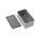 RS PRO Grey Die Cast Aluminium Enclosure, Grey Lid, 114.4 x 63.7 x 55.1mm