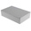 RS PRO Grey Die Cast Aluminium Enclosure, Grey Lid, 222.1 x 145.9 x 55.9mm