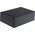 RS PRO Black Die Cast Aluminium Enclosure, Black Lid, 171.9 x 120.9 x 55mm