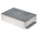 RS PRO Silver Die Cast Aluminium Enclosure, IP65, Flanged, Silver Lid, 252 x 146.1 x 55.5mm