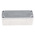RS PRO Silver Die Cast Aluminium Enclosure, Silver Lid, 89.1 x 35 x 30.3mm