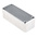 RS PRO Silver Die Cast Aluminium Enclosure, Silver Lid, 89.1 x 35 x 30.3mm