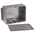 RS PRO Grey Die Cast Aluminium Enclosure, IP67, Flanged, Grey Lid, 165.3 x 127.2 x 77.5mm