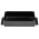 RS PRO Black Die Cast Aluminium Enclosure, IP66, Flanged, Black Lid, 139.7 x 63.8 x 30mm