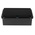 RS PRO Black Die Cast Aluminium Enclosure, IP67, Black Lid, 274 x 173 x 100mm