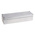 RS PRO Silver Die Cast Aluminium Enclosure, IP66, Silver Lid, 250 x 80 x 55mm