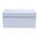 RS PRO Grey Die Cast Aluminium Enclosure, IP66, Grey Lid, 125 x 80 x 57mm