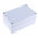 RS PRO Grey Die Cast Aluminium Enclosure, IP66, Grey Lid, 125 x 80 x 57mm