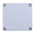 RS PRO Grey Die Cast Aluminium Enclosure, IP66, Grey Lid, 75 x 80 x 57mm