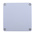 RS PRO Grey Die Cast Aluminium Enclosure, IP66, Grey Lid, 100 x 100 x 81mm
