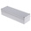 RS PRO Grey Die Cast Aluminium Enclosure, IP66, Grey Lid, 250 x 80 x 57mm
