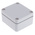 RS PRO Grey Die Cast Aluminium Enclosure, IP66, Grey Lid, 58 x 64 x 34mm