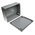 RS PRO Grey Die Cast Aluminium Enclosure, IP66, Grey Lid, 280 x 230 x 110mm