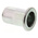 16.3mm Plain M8 Steel Tubular Rivet, 10.9mm diameter, 0.5 → 3 mm Thickness