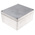 RS PRO Silver Die Cast Aluminium Enclosure, IP66, Silver Lid, 230 x 200 x 110mm