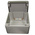 RS PRO Grey Die Cast Aluminium Enclosure, IP66, Grey Lid, 330 x 230 x 110mm
