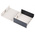 RS PRO White ABS Instrument Case, 159 x 154 x 64mm