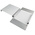 METCASE Unicase Grey Aluminium Instrument Case, 250 x 260 x 90mm
