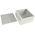RS PRO Grey Cold Rolled Steel Instrument Case, 150 x 150 x 90mm