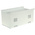 RS PRO White Cold Rolled Steel Instrument Case, 257 x 130 x 112mm