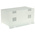 RS PRO White Cold Rolled Steel Instrument Case, 257 x 130 x 112mm