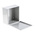 RS PRO Grey Cold Rolled Steel Instrument Case, 200 x 200 x 100mm