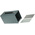 RS PRO Grey Cold Rolled Steel Instrument Case, 245 x 137 x 105mm