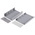 RS PRO Grey ABS Instrument Case, 190 x 140 x 60mm