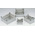 RS PRO Grey Fibreglass Enclosure, IP66, Transparent Lid, 372 x 175 x 302mm