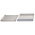 RS PRO Grey Anodised Aluminium Instrument Case, 230 x 220 x 35mm