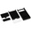 Bopla BOS Series Black, Transparent ABS Handheld Enclosure, Integral Battery Compartment, Display Window, IP40, 120 x