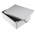 RS PRO Aluminium Enclosure, IP65, IP66, IP67, IP68, Grey Lid, 110 x 280 x 230mm