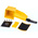 Rose Pilot Series Yellow Polyamide Handheld Enclosure, Display Window, IP65, 85 x 85 x 191mm