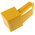 Rose Pilot Series Yellow Polyamide Handheld Enclosure, Display Window, IP65, 85 x 85 x 191mm
