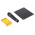 Rose Pilot Series Yellow Polyamide Handheld Enclosure, Display Window, IP65, 85 x 115 x 191mm