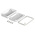 Bopla BoPad Series ABS Handheld Enclosure, , IP65, 130 x 75 x 26mm