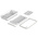 Bopla BoPad Series ABS Handheld Enclosure, Integral Battery Compartment, IP65, 165 x 90 x 34mm