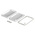 Bopla BoPad Series ABS Handheld Enclosure, , IP65, 130 x 75 x 17.5mm
