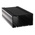 RS PRO Black Anodised Aluminium Heat Sink Case, 200 x 105 x 60.5mm