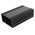 RS PRO Black Anodised Aluminium Instrument Case, 125 x 81.4 x 40mm