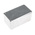 RS PRO Silver Die Cast Aluminium Enclosure, IP66, Silver Lid, 114.4 x 63.7 x 55.1mm