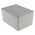 RS PRO Grey Die Cast Aluminium Enclosure, Grey Lid, 139.1 x 101.5 x 76.7mm